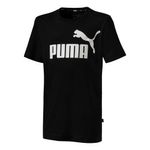 Camiseta-Puma-Ess-Logo-B-Infantil--Preto