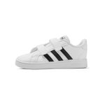 Tenis-adidas-Grand-Court-I-TD-Infantil-Branco