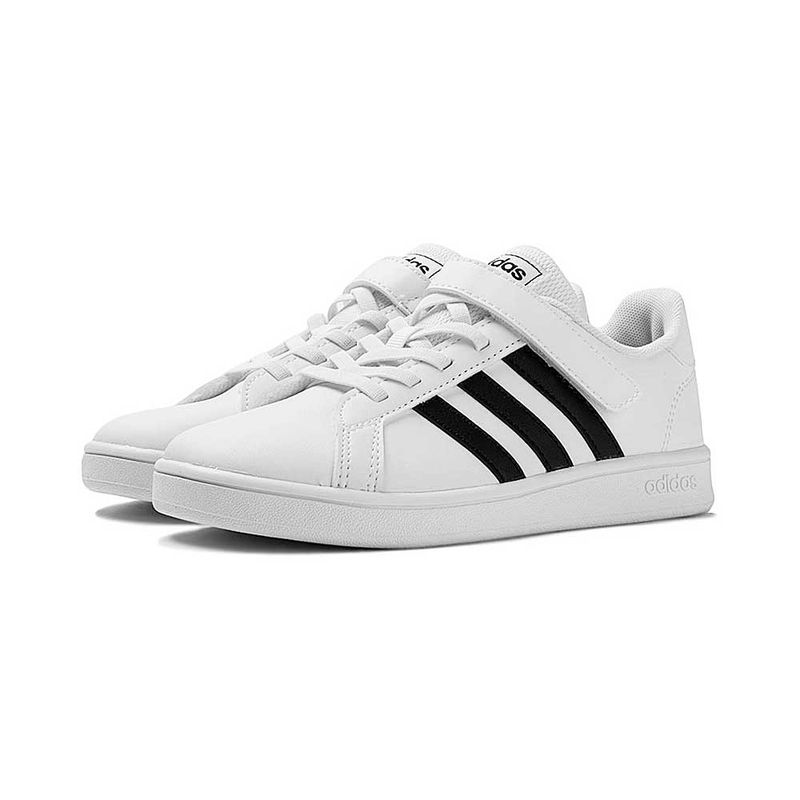 Tenis-adidas-Grand-Court-C-PS-Infantil-Branco-5