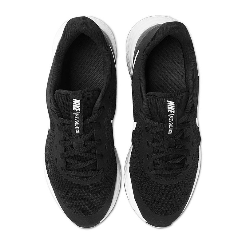 Tenis-Nike-Revolution-5-Gs-Infantil-Preto-4