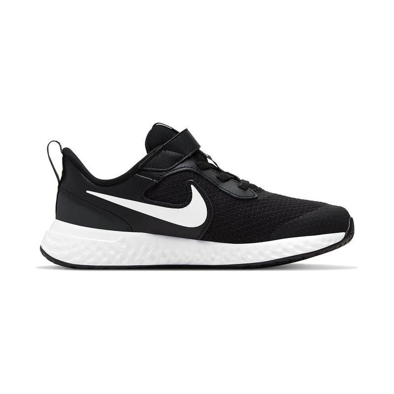 Tenis-Nike-Revolution-5-PS-Infantil-Preto-3