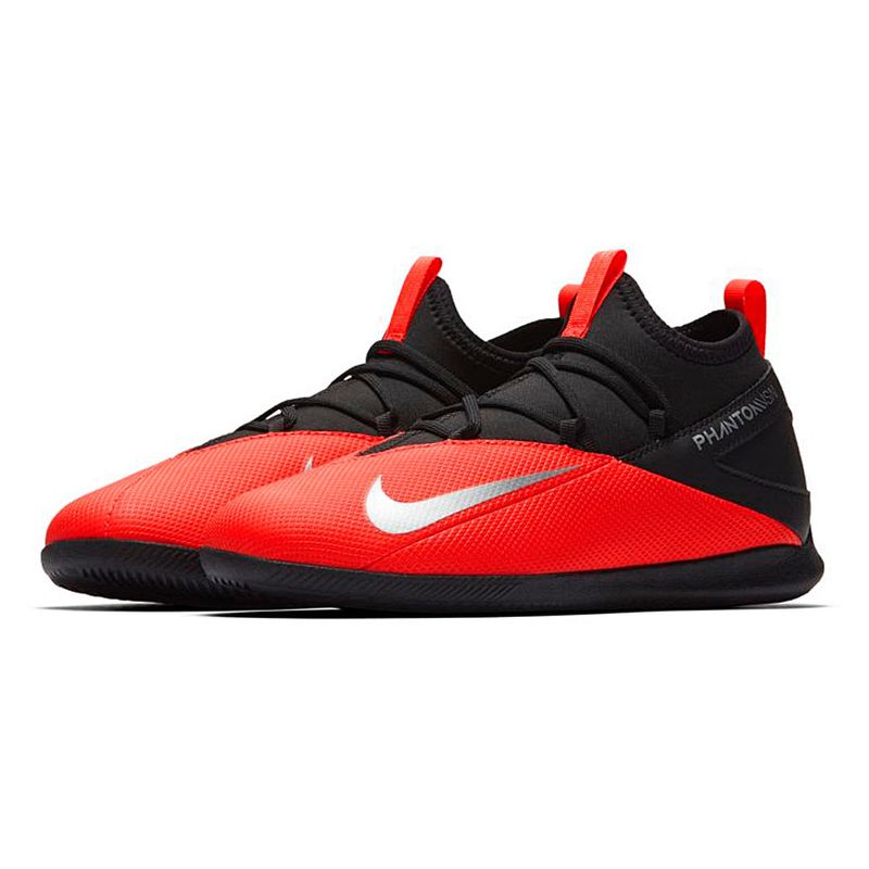 Chuteira nike hot sale vermelha infantil