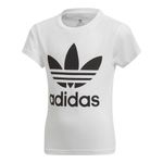 Camiseta-adidas-Originals-Trefoil-Infantil-Branca