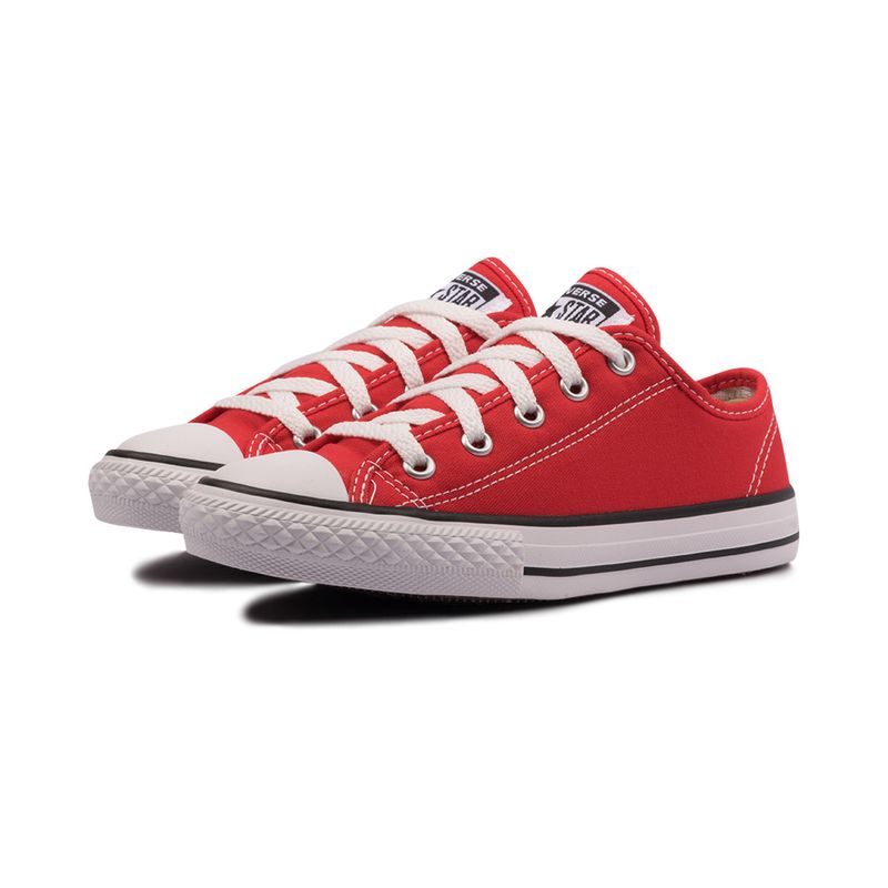 Tenis-Converse-Chuck-Taylor-All-Star-Border-Ox-Ps-Infantil-Vermelho-5