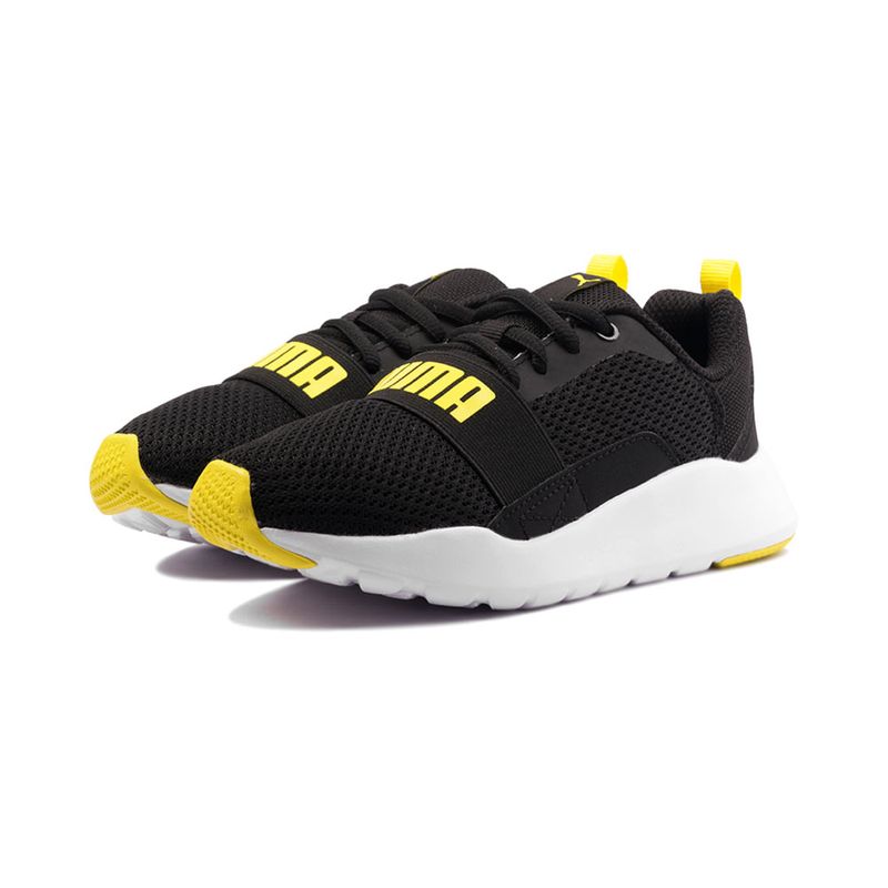 Tenis-Puma-Wired-Ps-Infantil-Preto-5