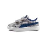 Tenis-Puma-Smash-v2-Monster-Family-TD-Infantil-Cinza