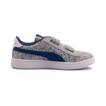 Tenis-Puma-Smash-v2-Monster-Family-PS-Infantil-Cinza-3