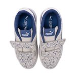 Tenis-Puma-Smash-v2-Monster-Family-PS-Infantil-Cinza-4