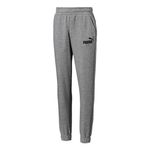 Calca-Puma-Logo-Sweat-Pants-Infantil-Cinza