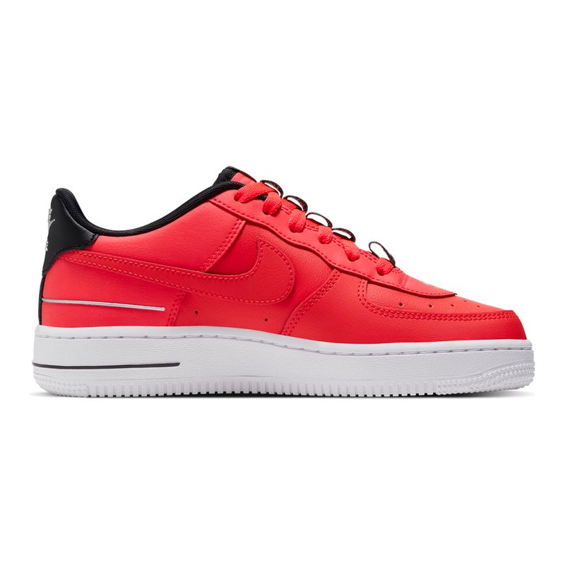 Tenis-Nike-Air-Force-1-Lv8-GS-Infantil-CJ409-2-600-Vermelho-3