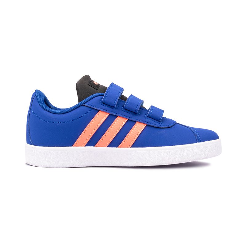 Tenis-Adidas-Vl-Court-2.0-Cmf-Ps-Infantil-Azul-3