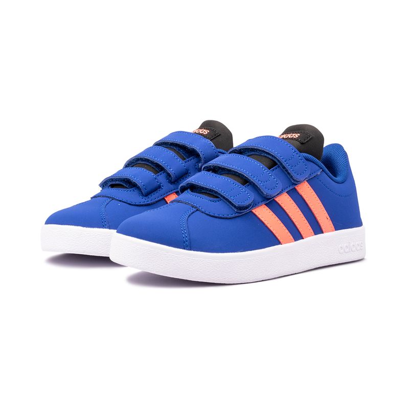 Tenis-Adidas-Vl-Court-2.0-Cmf-Ps-Infantil-Azul-5