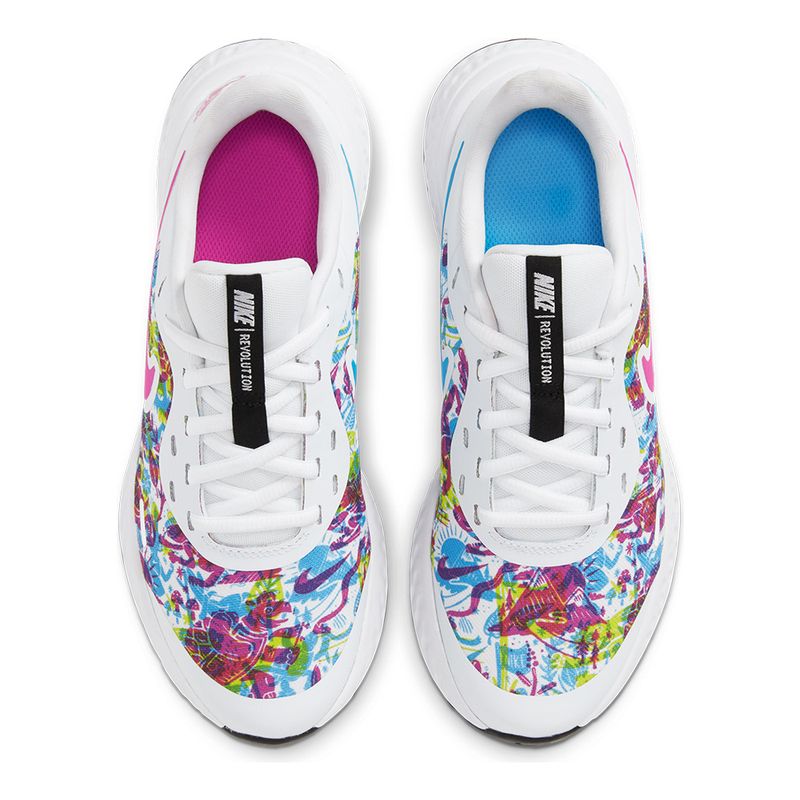 Tenis-Nike-Revolution-5-GS-Infantil-Multicolor-4