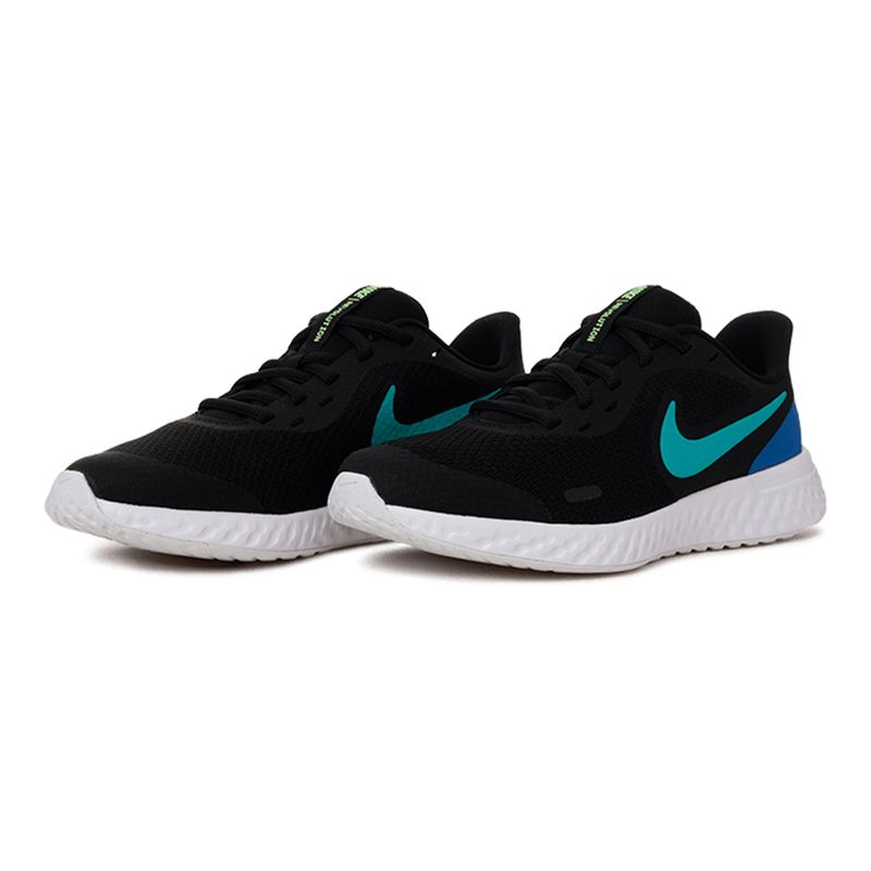 Tenis-Nike-Revolution-5-Gs-Infantil-Preto-5