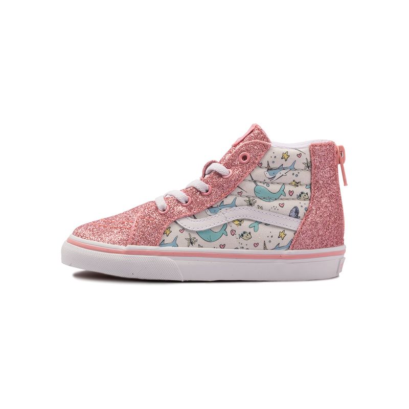 Tenis-Vans-Sk8-Hi-Zip-Td-Infantil-Rosa