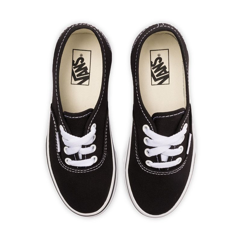 Tenis-Vans-Authentic-PS-Infantil-Preto-4