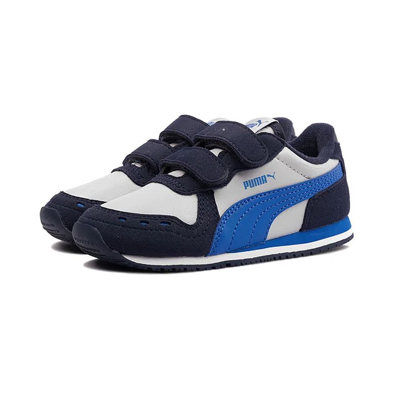 Tenis-Puma-Cabana-Racer-Psv-Infantil-Azul-5