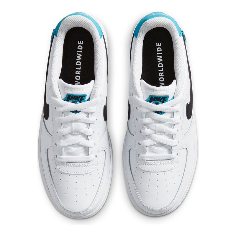 Tenis-Nike-Air-Force-1-Gs-Infantil-Branco-4