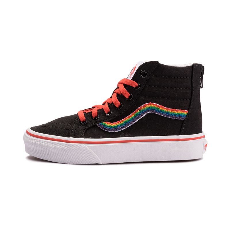 Tenis-Vans-Sk8-Hi-Zip-Ps-Infantil-Preto