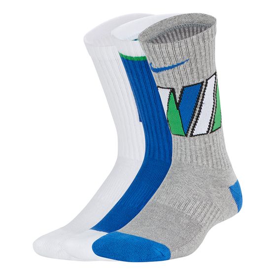 Meia Nike Everyday Cush Crew 3PR