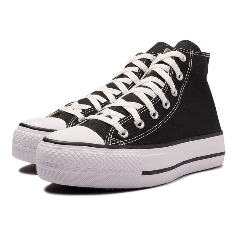 Tenis Casual Converse Chuck Taylor All Star Lift Ct0495 - PRETO - Macedos