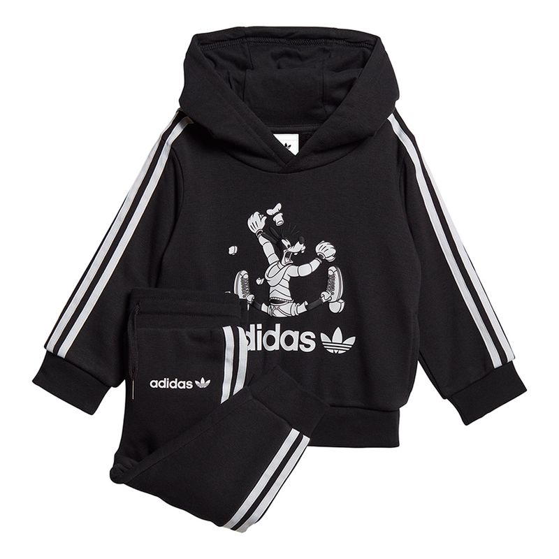 Conjunto-adidas-Sport-Goofy-Infantil-Preto