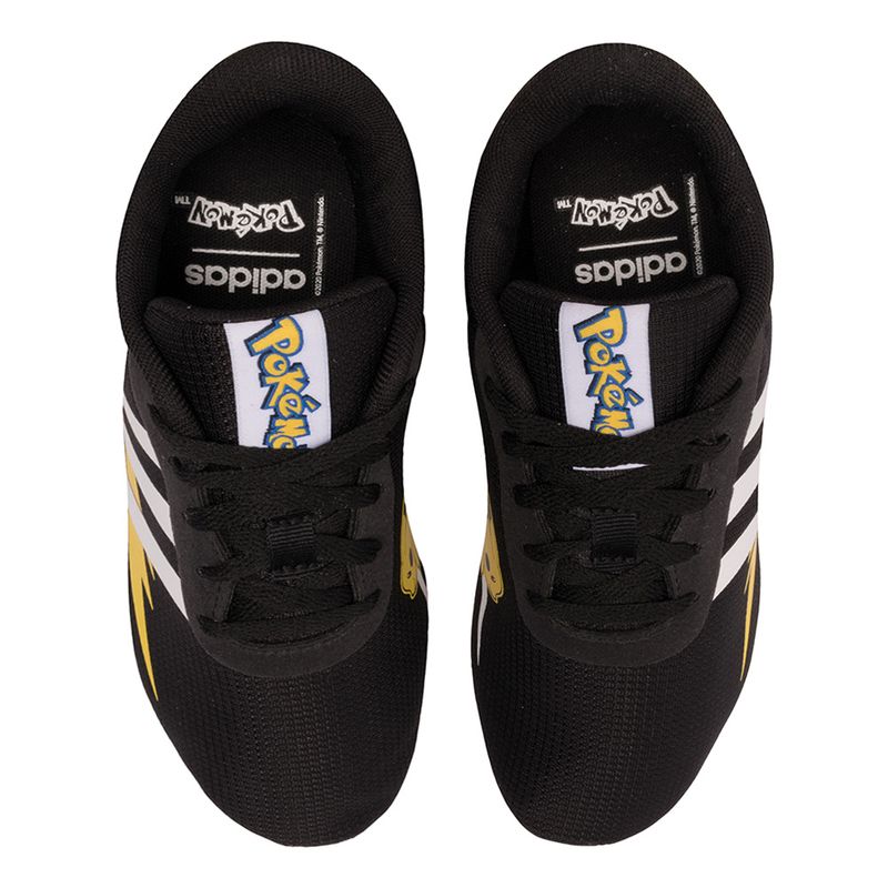 Tenis-adidas-Lite-Racer-2.0-PSGS-Infantil-Preto-4