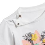 Camiseta-adidas-Originals-Trefoil-Infantil-Branca-3