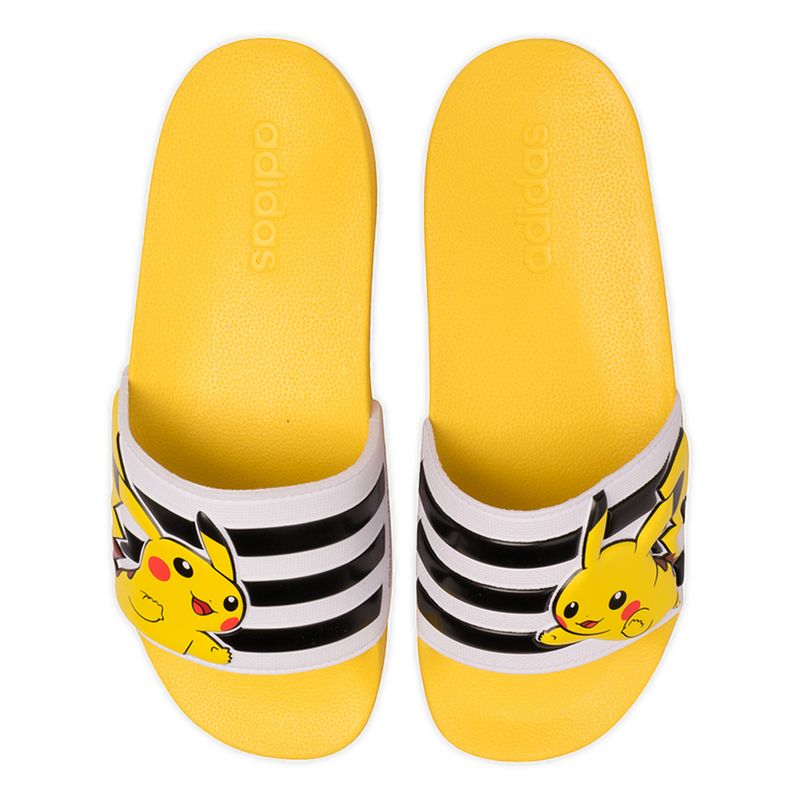 Chinelo-adidas-Adilette-Pokemon-Shower-Infantil-Amarelo