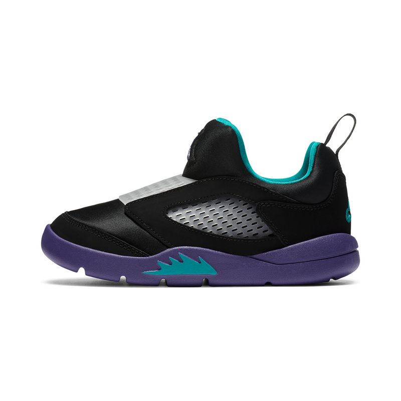Tenis-Air-Jordan-5-Retro-Little-Flex-PS-Infantil-Preto