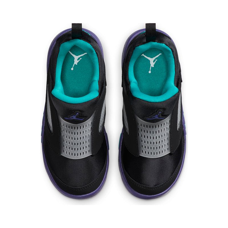 Tenis-Air-Jordan-5-Retro-Little-Flex-PS-Infantil-Preto-4
