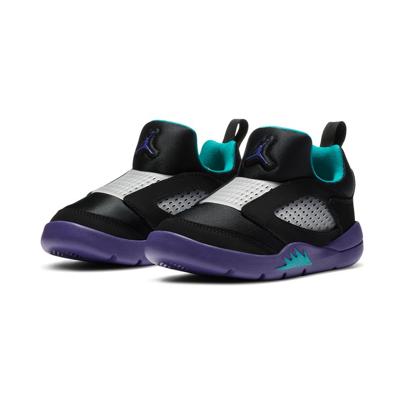 Tenis-Air-Jordan-5-Retro-Little-Flex-PS-Infantil-Preto-5