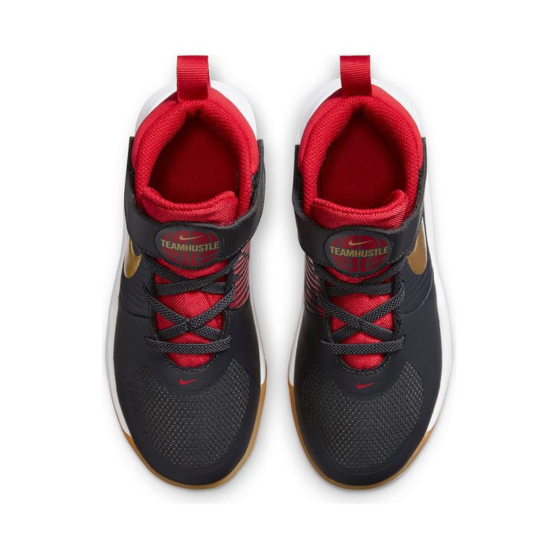 Tenis-Nike-Team-Hustle-PS-Infantil-Preto-4