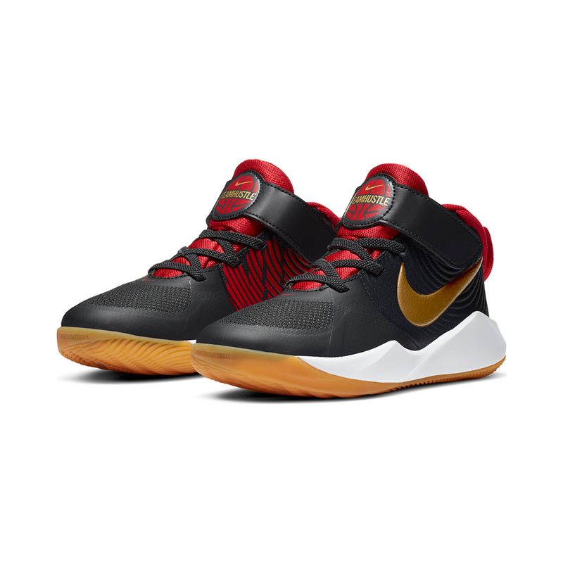 Tenis-Nike-Team-Hustle-PS-Infantil-Preto-5