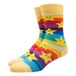 Meia-Lupo-Raimbow-Cano-Longo-Infantil-Multicolor
