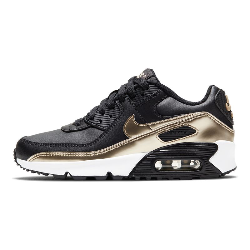 Tênis nike air max clearance 90 gs leather infantil