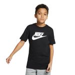 Camiseta-Nike-Futura-IC-Infantil-Preto