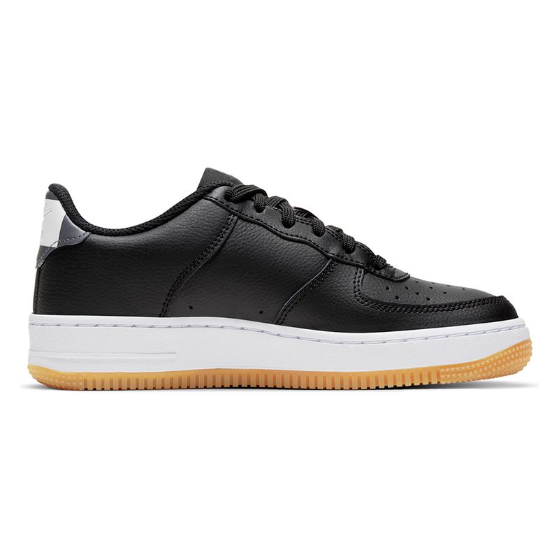 Tenis-Nike-Air-Force-1-Lv8-GS-Infantil-Preto-3