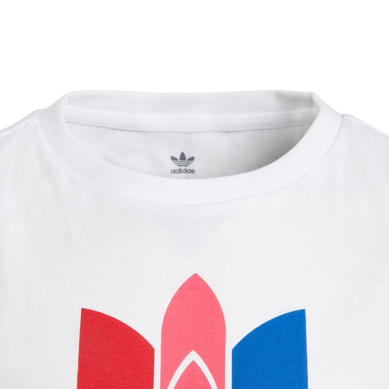 Camiseta-adidas-Trefoil-3D-Adicolor-Infantil-Branco-3