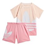 Conjunto-adidas-Big-Trefoil-Infantil-Multicolor