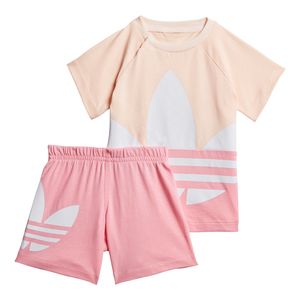 Conjunto adidas Big Trefoil Infantil