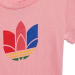 Camiseta-adidas-3D-Trefoil-Infantil-Rosa-4