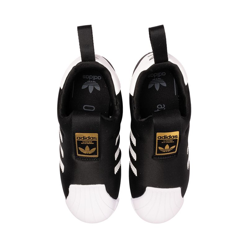 Tenis-adidas-Superstar-360-PS-Infantil-Preto-4