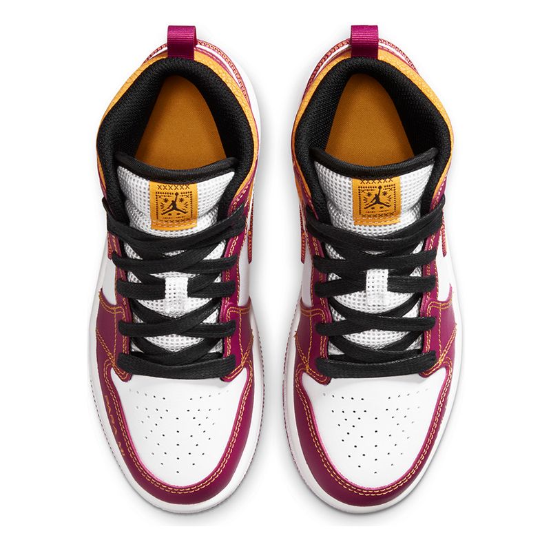 Tenis-Air-Jordan-1-Mid-D.O.D-PS-Infantil-Multicolor-4