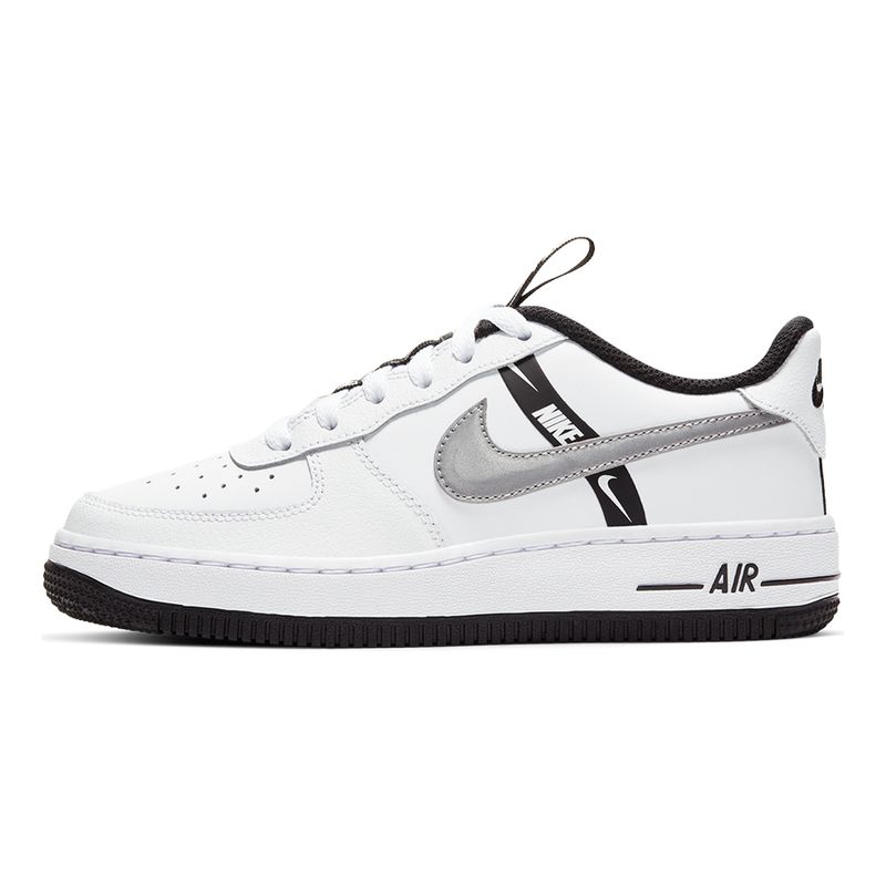 Tenis-Nike-Air-Force-1-LV8-Ksa-GS-Infantil-Branco