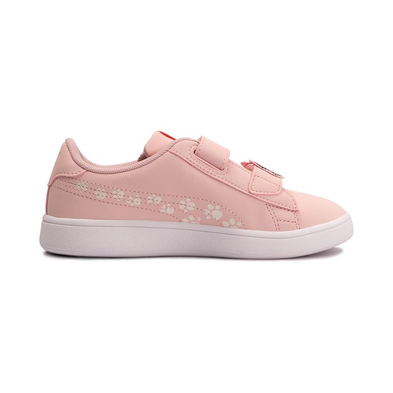 Tenis-Puma-Smash-V2-Animals-PS-Infantil-Rosa-3