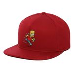 Bone-Vans-X-SimPSons-Infantil-Vermelho