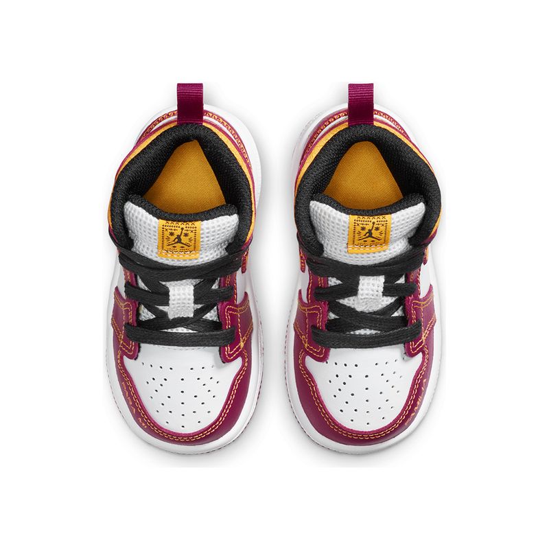 Tenis-Air-Jordan-1-Mid-D.O.D-TD-Infantil-Multicolor-4