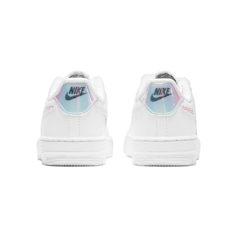 Tenis-Nike-Air-Force-1-Lv8-PS-Infantil-Branco-6