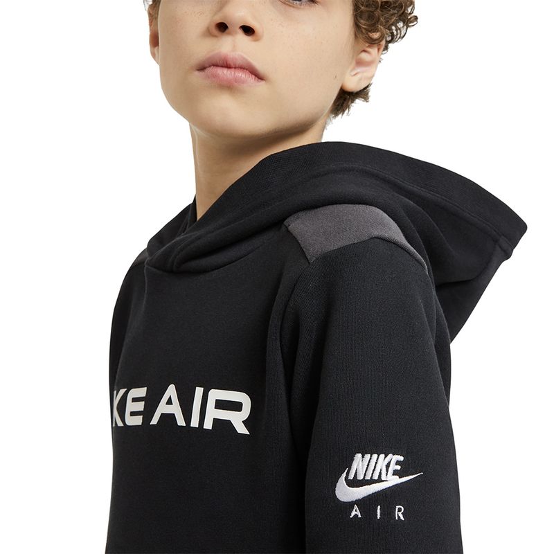 Blusa-Nike-Air-Infantil-Preto